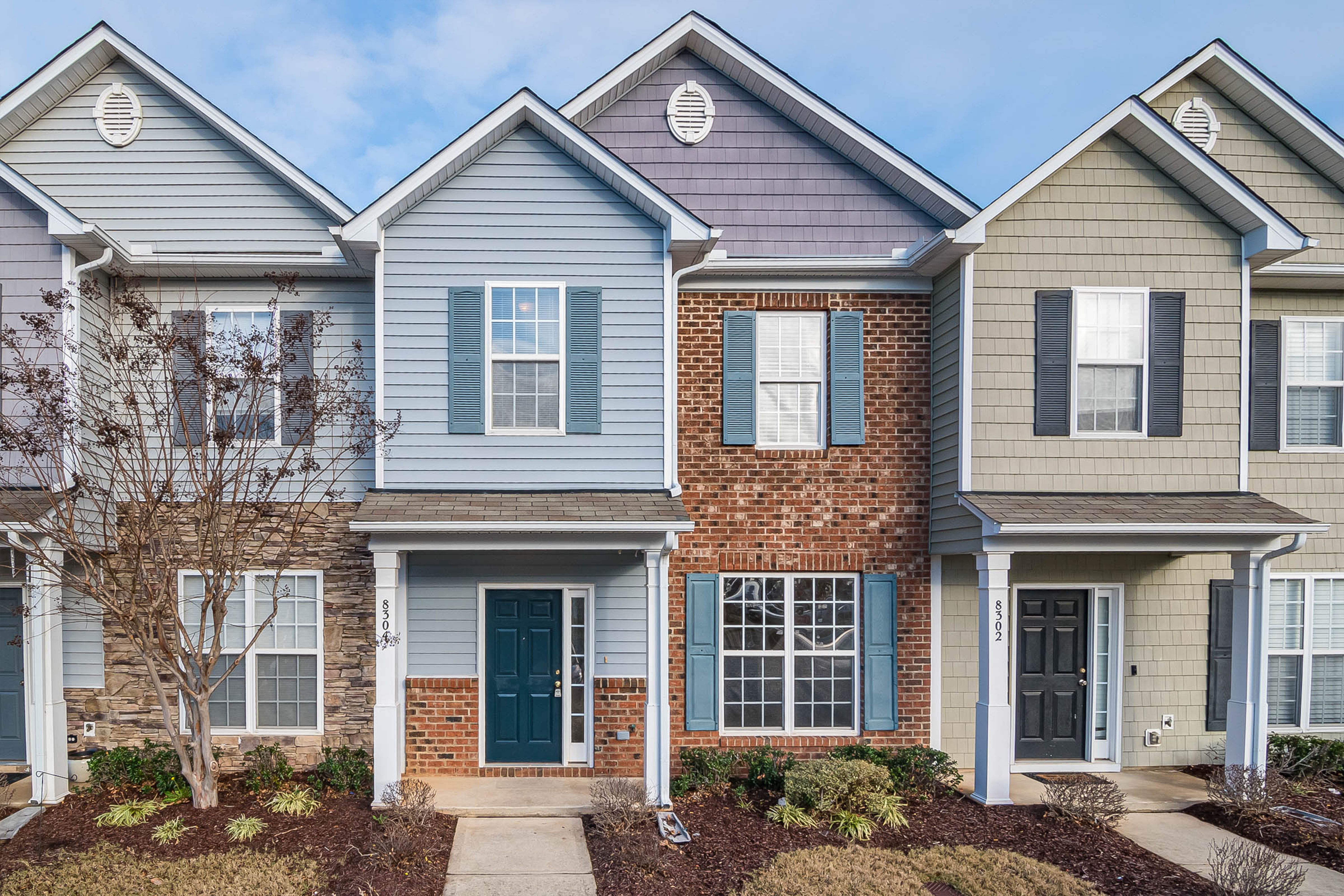 HOA condominium exterior